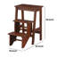 Tabouret décoratif pliant en bois massif Elledge