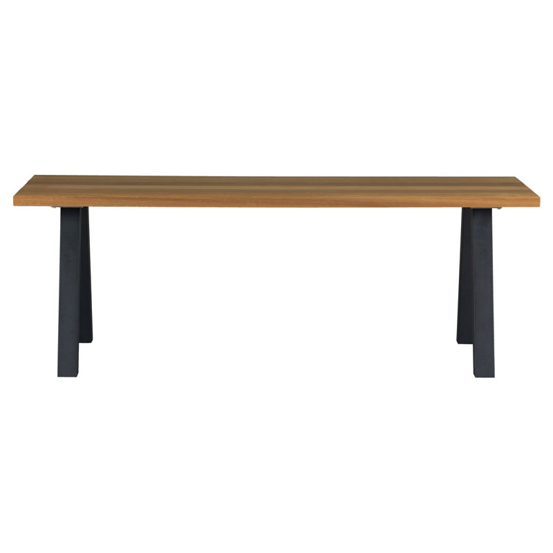 Tablo Rectangular Metal Outdoor Dining Table , 210cm cm W 81cm cm D