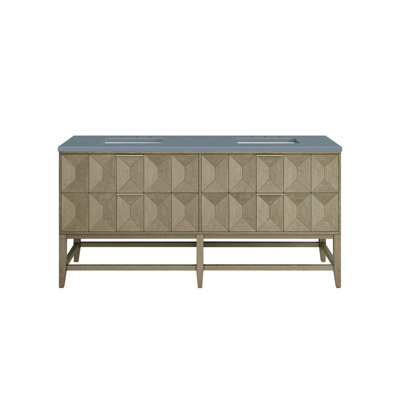 Emmeline 72'' W Double Vanity, 8" Widespread, Tajnar Eclos