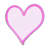 13.5" Pink Heart LED Neon Style Valentine's Day Wall Sign