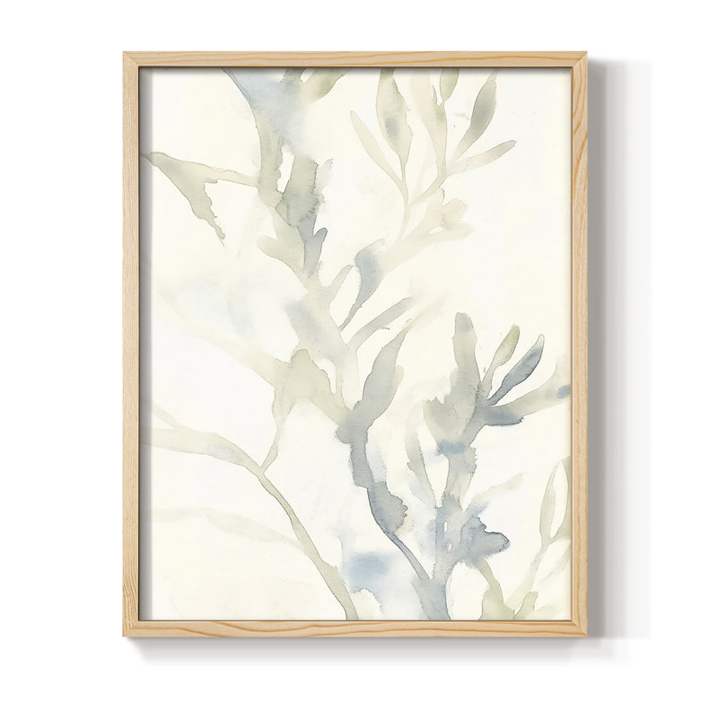 Reproduction encadrée FLORAL Series DCxxxi - bois massif, H 11 po x l 9 po