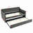 Upholstered Daybed With Trundle, Tufted Bed With Wooden Frame-178237383
