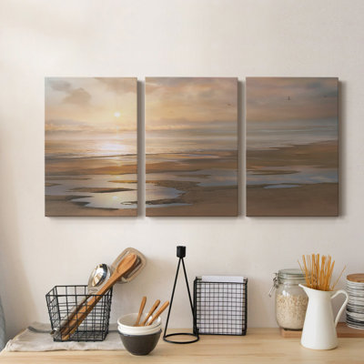 " Approaching Dusk " 3 - Pieces