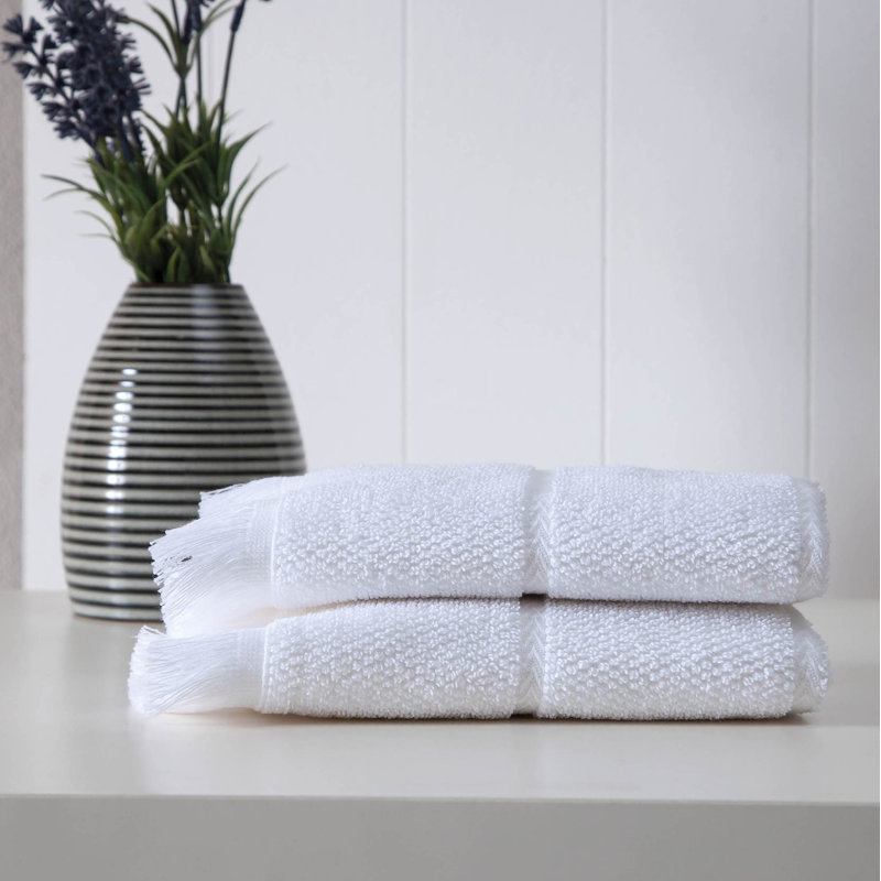 Ozkan   Midweight Washcloth, White