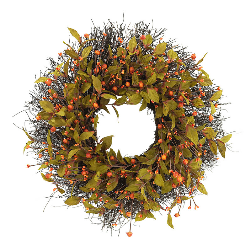 24 " Handmade Foam and Polyester Wreath