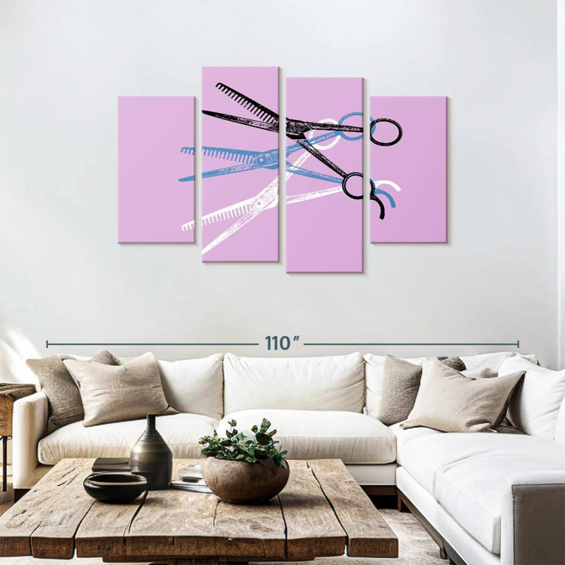 Hair Shears, H 48 po x l 75 po