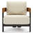 Outdoor Aluminum Chair With Cushions，Patio Chair With Cushions
