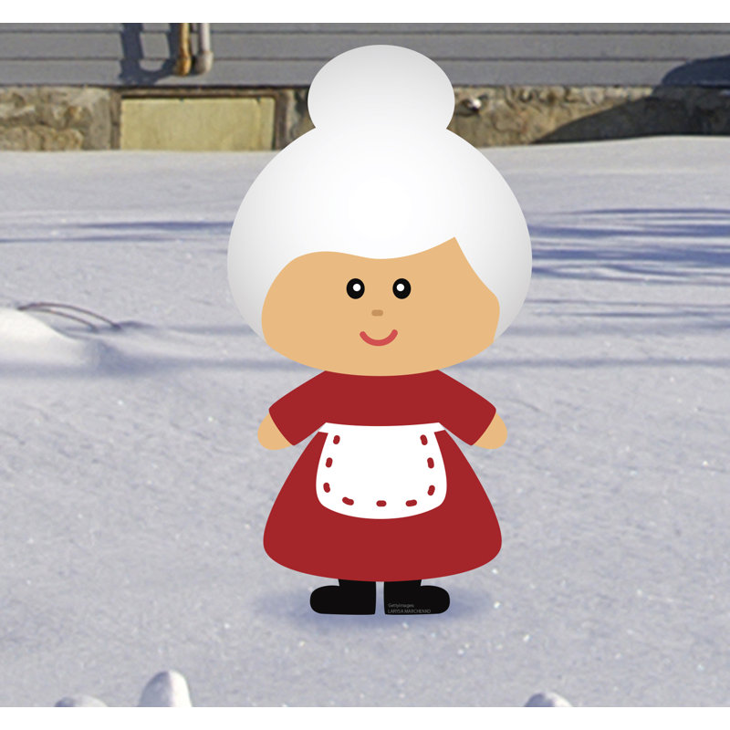 Piquet de jardin de madame Claus