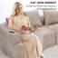 Chaise longue rembourrée incurvée avec siège profond Boneless Latitude Run® sans assemblage requis-1677517560