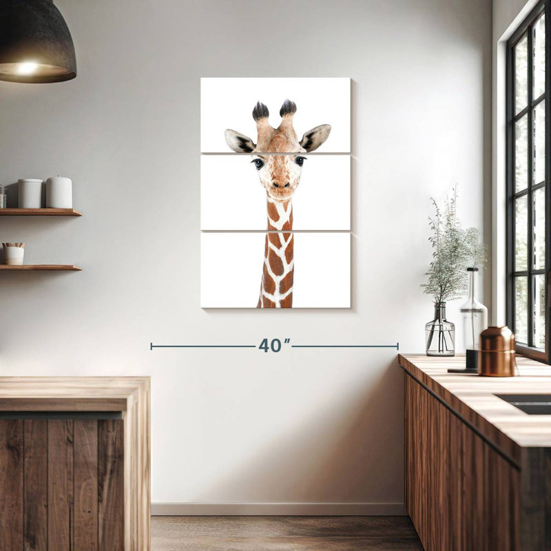 Brampt adorable bébé girafe, H 38 po x l 24 po
