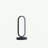 14" In Adras Modern Matte Black Oval Led Contemporary Metal Table Lamp