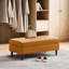 Faux Leather Upholstered Bench-2113561862