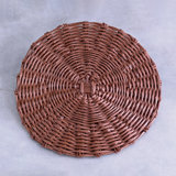 Vida Faux Wicker Round Placemats