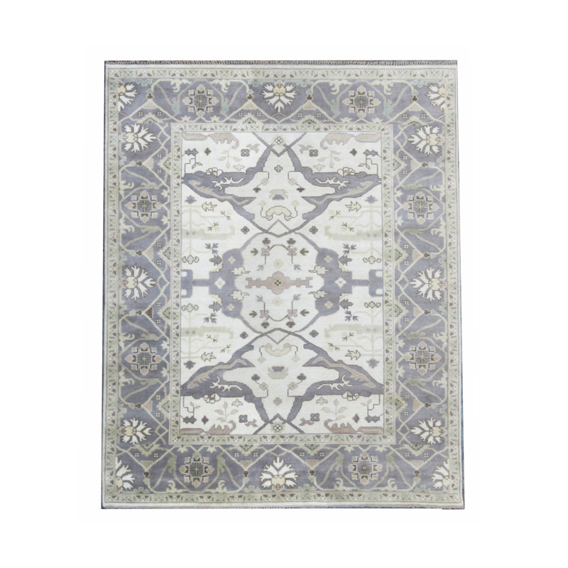 Tapis ivoire 8 x 10 Oushak