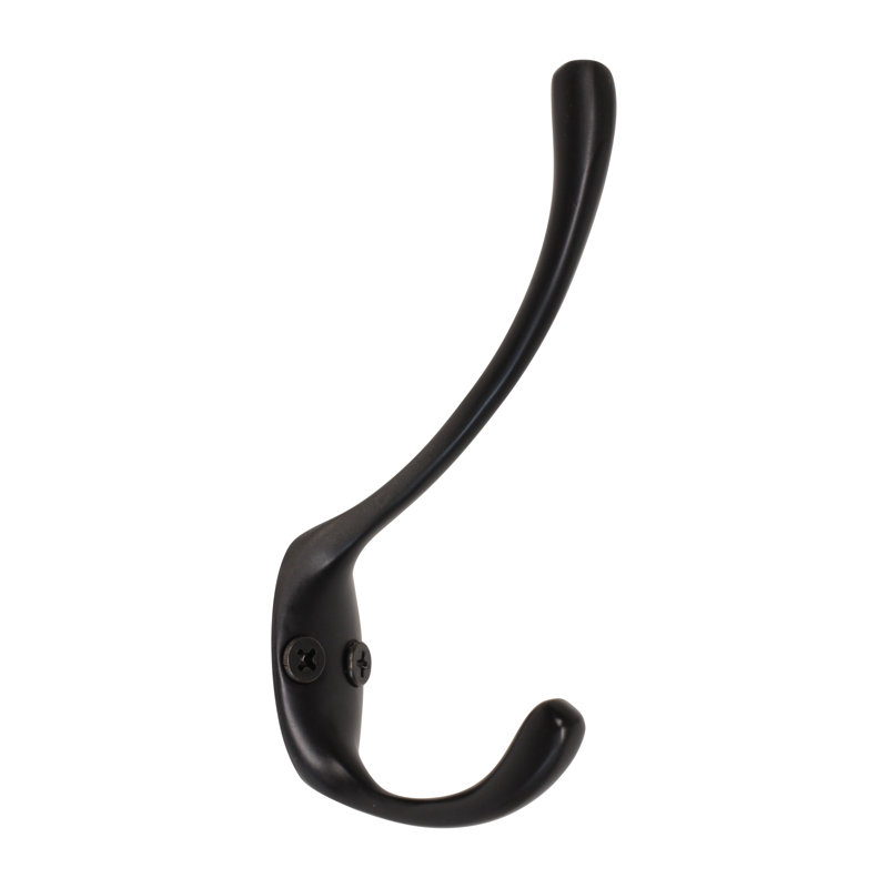 Brass Wall Wall Hook, Oil Bronzed Black