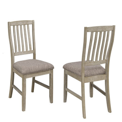 Ensemble de 2 chaises Keyante, champagne