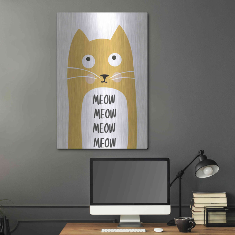 «Meow» par Ayse, H 36 po x l 24 po