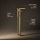 Composed Freestanding Bath Faucet