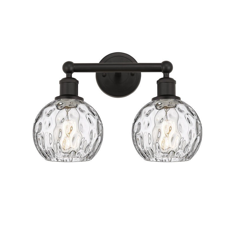 Éclairage pour meuble-lavabo de salle de bain 15 lumières Cambria, Bronze huilé