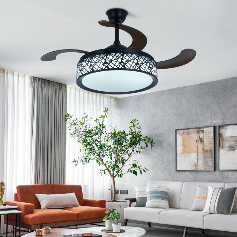 Villisca 42'' Ceiling Fan with LED Lights