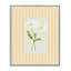 Giclée encadrée jaune à rayures jaunes, design par Lisa Wehmeyer-535083591-535083595