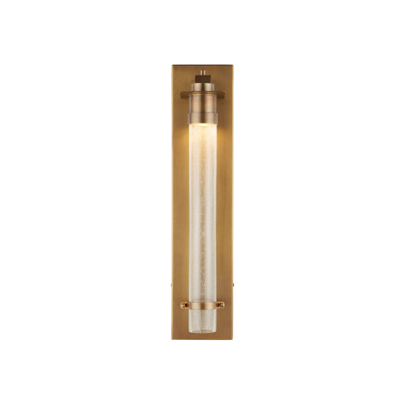 Provence - Light LED Outdoor Sconce, Antique Brass