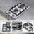 Trifecte Silver 2 Burner Cooktop