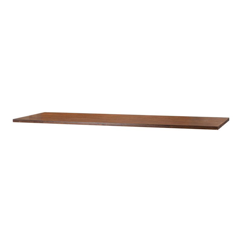 Grace 36" x 96" Solid Wood Table Top, Dark Oak