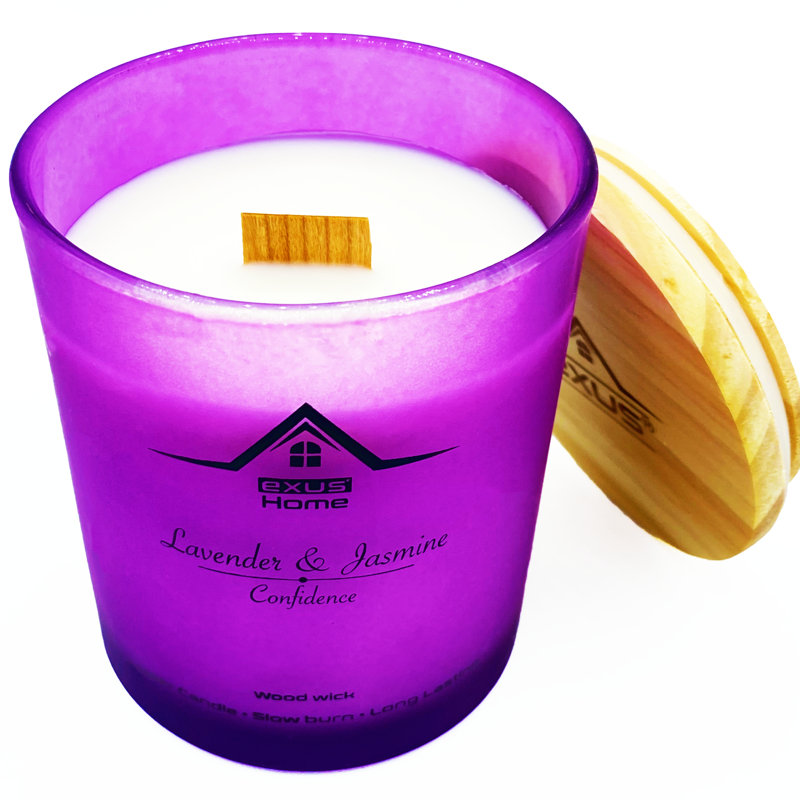 Lavender Jasmine Scented Jar Candle