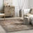 Ecker Medallion Machine Washable Area Rug for Living Room Bedroom Dining Room Kitchen-731516946