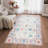 Kaldi Washable Oushak Runner, Non Slip Area Rug for Bedroom, Floral Boho Runners Vintage Mat-1317613600