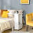 Brigitte 76cm H x 60cm W Book Cart with Wheels-1556905642