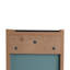 Armoire à miroir murale de salle de bain 10 "avec porte en acrylique, armoire murale avec tablette en verre