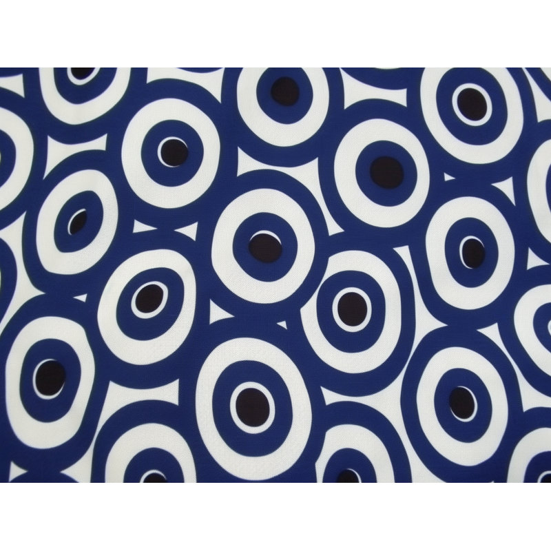 Funky Bedding, Blue/White Abstract, Queen Comforter