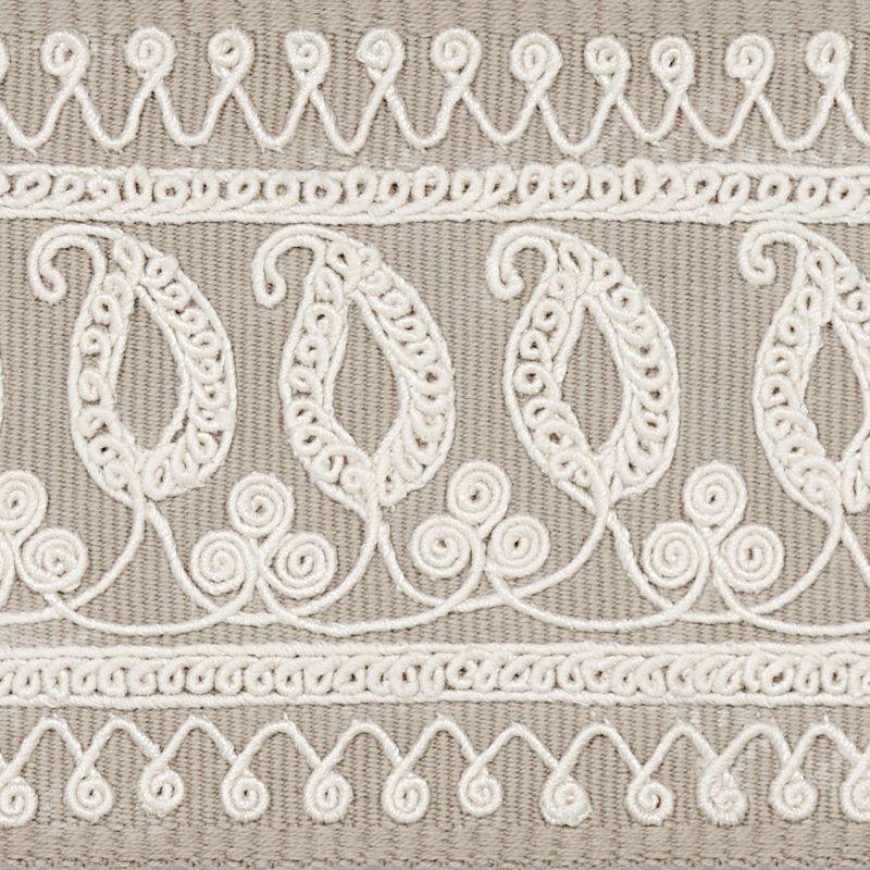 Schumacher x Mary McDonald Paisley Embroidered Tape