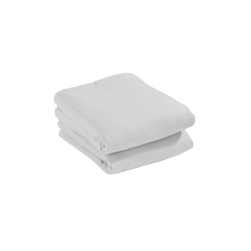 100% Cotton - Piece Sheet Set, White