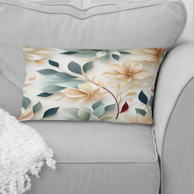 Coussin Subtle Whispers III - imprimé floral