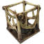 Figurine porte-bougie cerf sauvage