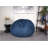 5-Foot High-Density Shredded Foam Bean Bag Chair, Removable Microsuede Cover, Perfect For Kids And Adults, Midnight Blue-155473070