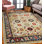 Ivory Hand-Knotted Wool Soft Luxury Feel Geometric Modern Contemporary Carpet Rug
