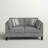 Orion 63.7" Flared Arm Loveseat