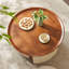 Brown Solid Wood Ash Coffee Table-109580303