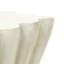 Table d'appoint Wave, brun antique, élégante, aucun assemblage requis, hauteur 59,3 cm, longueur 42,8 cm, largeur 41,3 cm, peut contenir divers objets, capacité de 90 kg, forme unique, finition brune, durable.