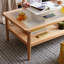 Table rectangulaire en bois massif Burlywood-1186852231
