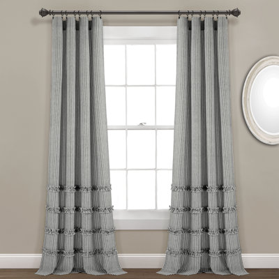 Paire de rideaux 100% coton