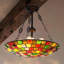 Luminaire suspendu Tiffany 5 lumières Chapple