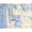 Hand Knotted Abstract Area Rug in Blue/Gold/Gray-1499607579