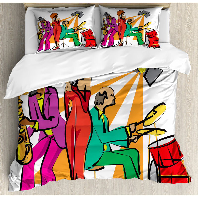 Modern & Contemporary Polyester Duvet Cover