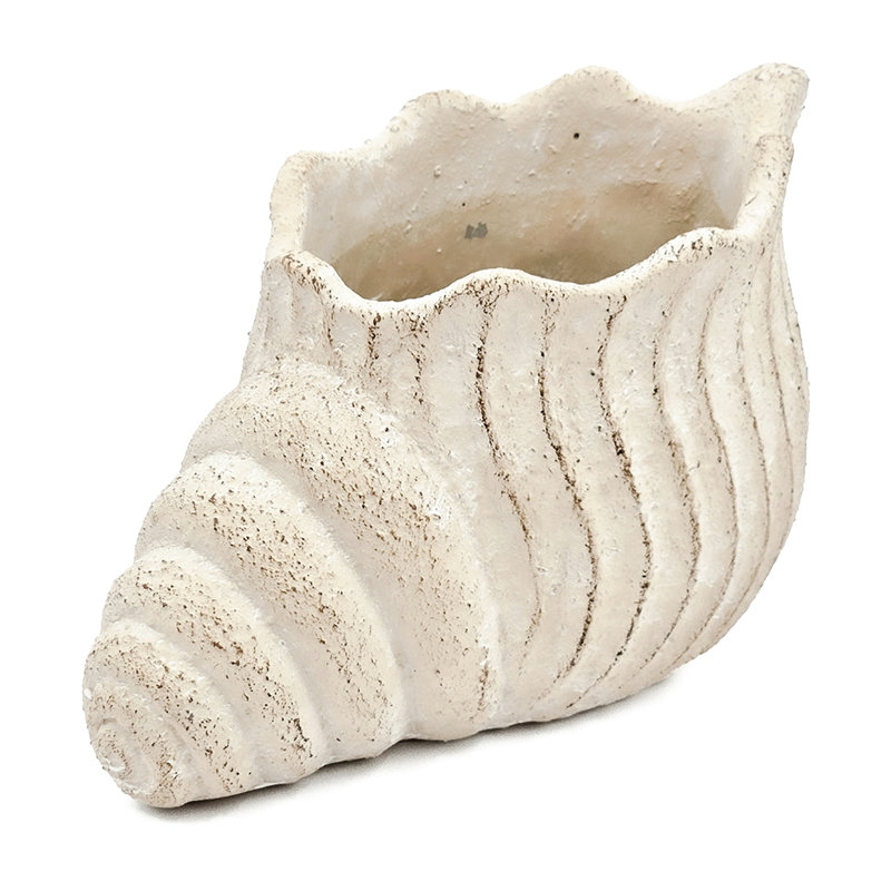 Pot à fleurs 11,5x7x7 pouces beige sable et ciment pour une touche bohémienne dans la chambre de votre bureau