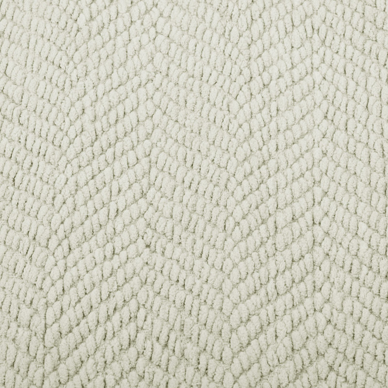 Jeté en tricot de tweed, Gruau, 50 po x 60 po
